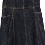 Abito midi navy Self-Portrait - donna 