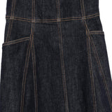 Abito midi navy Self-Portrait - donna 