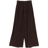 Pantaloni a gamba ampia in marrone Maurizio - donna 