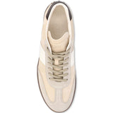 Sneakers basse in pelle in beige Tod's - uomo 