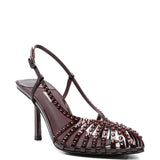 Sandali con cristalli da in bordeaux Le silla - donna 