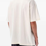 T-shirt con logo e toppa in bianco The north face - uomo 