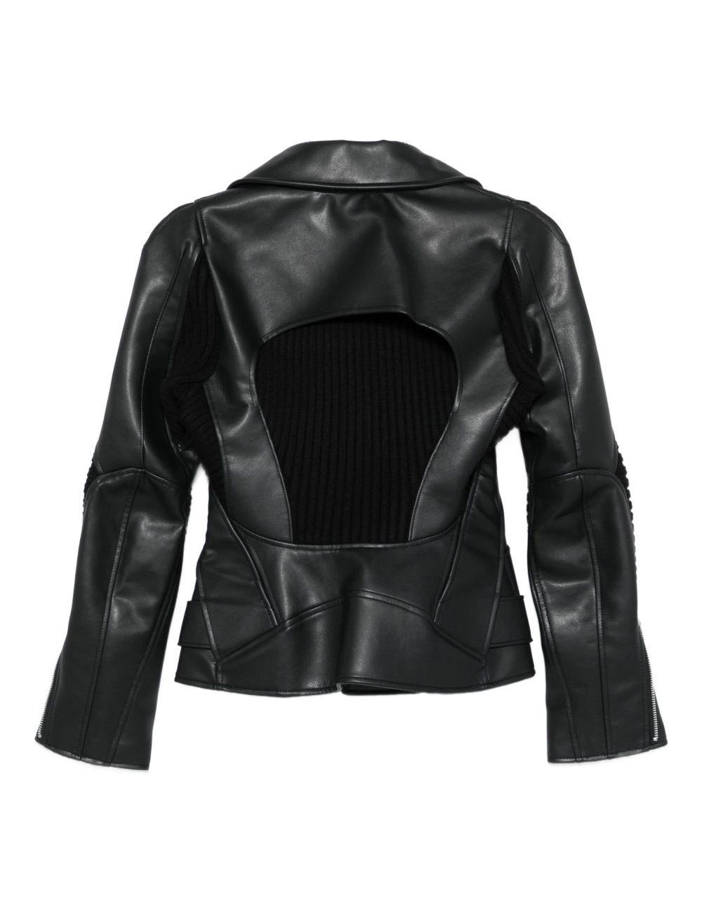 Giacca in eco-pelle in nero Junya watanabe - donna 