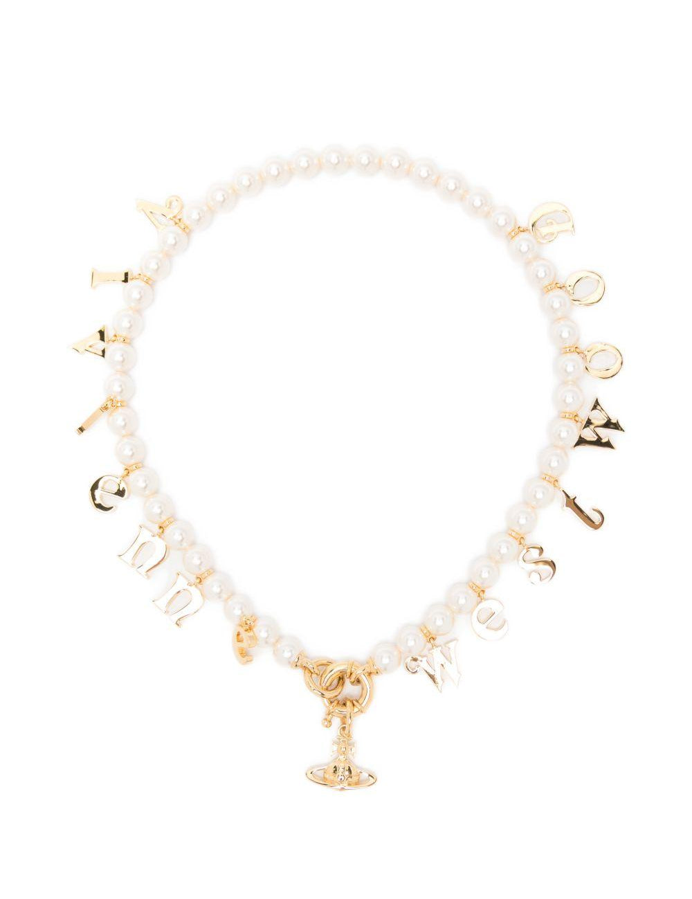 Collana leanne orb in oro Vivienne westwood - donna 