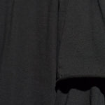 T-shirt con design a strati in nero Rick owens drkshdw - uomo 