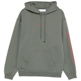 Felpa con cappuccio pigeon in grigio Oamc peacemaker - uomo 