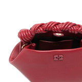 Borsa bou MINI in rosso Ganni - donna 
