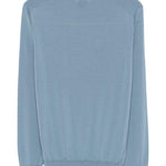 Maglione in lana a collo alto in blu Lardini - uomo 