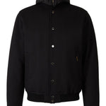 Giacca Callum con cappuccio in nero Moorer - uomo 