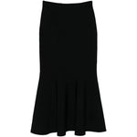 Gonna svasata in nero Roland Mouret - donna 