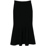 Gonna svasata in nero Roland Mouret - donna 