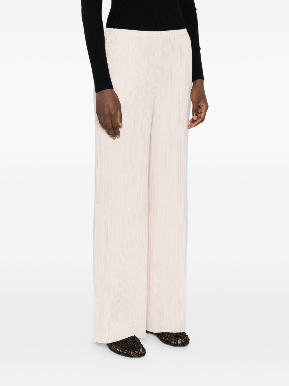 Pantaloni a gamba ampia in bianco Forte forte - donna 