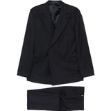 Completo in lana due pezzi  in blu Caruso - uomo 