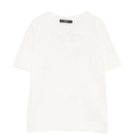 Top girocollo Wkdpancone in bianco Maxmara weekend - donna 