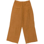 Pantaloni a gamba larga con pieghe in arancione Ymc - uomo 