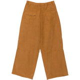 Pantaloni a gamba larga con pieghe in arancione Ymc - uomo 