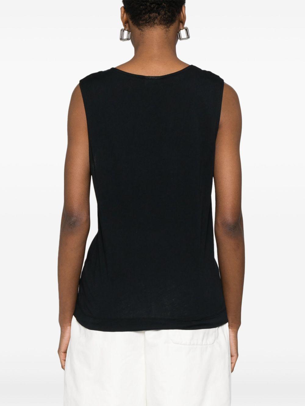 Top Hantex in nero Dries Van Noten - donna 
