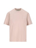 Golden Goose women's T-shirt with appliqué in beige