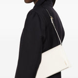 Borsa a spalla file in bianco Jil sander - donna 