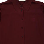 Camicia Luna con ricamoin bordeaux Zimmermann - donna 