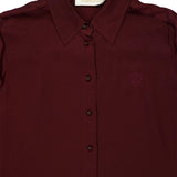 Camicia Luna con ricamoin bordeaux Zimmermann - donna 