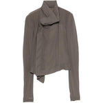 Giacca biker classica in talpa Rick Owens - donna 