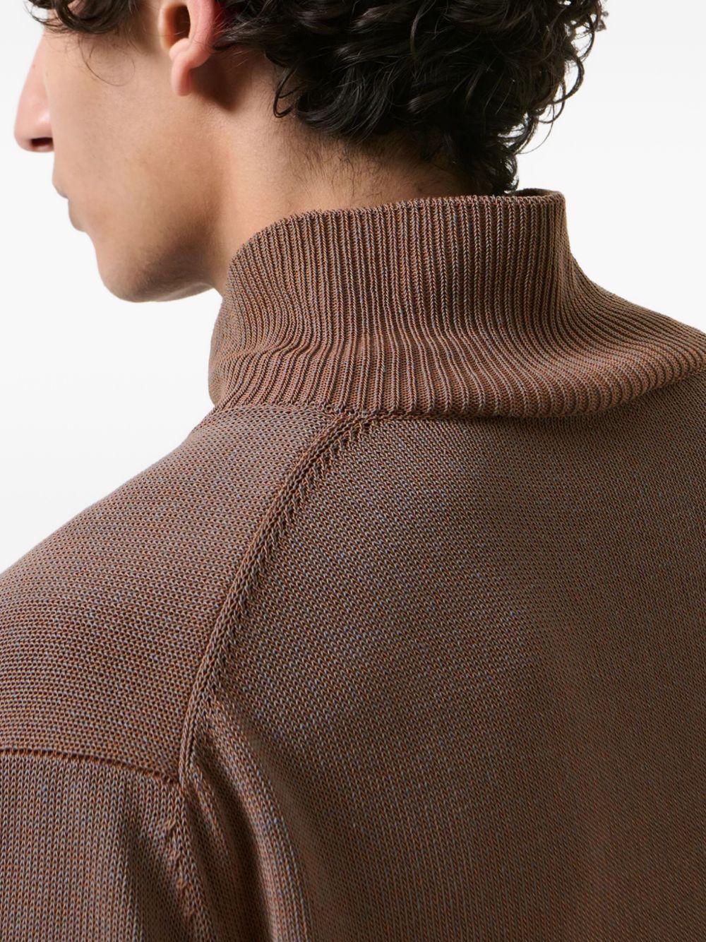 Cardigan Float Funnel in marrone Our legacy - uomo 
