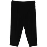 Pantaloni con pieghe frontali in nero Yohji yamamoto - uomo 