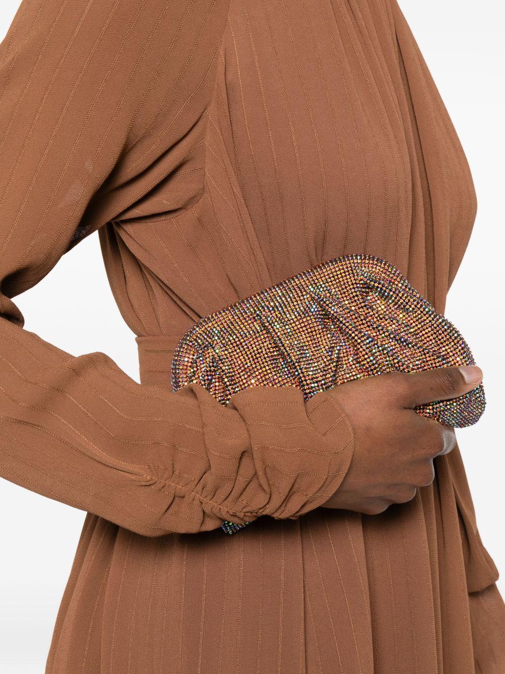 Clutch Venus piccola con cristalli multicolor Benedetta Bruzziches - donna 