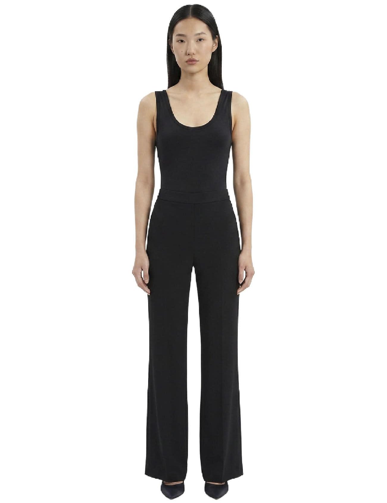 Body opaque con scollatura a u in nero Wardrobe NYC - donna 