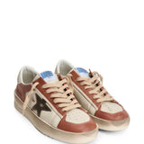 Sneakers stardan in bianco e marrone Golden goose - uomo 