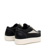 Sneakers basse vintage in nero 