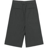 Pantaloncini con cintura e pieghe frontali in grigio Dries van noten - uomo 