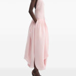 Abito con gonna drappeggiata in rosa Magda butrym - donna 