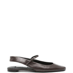 Ballerine con cinturinio in marrone Toteme - donna 