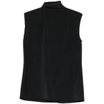 Top con dettaglio a foulard in nero Alberta ferretti - donna 