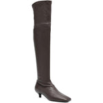 Stivali alti al ginocchio in nappa in nero Toteme - donna 