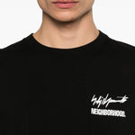 T-shirt a maniche lunghe  in nero Yohji yamamoto - uomo 
