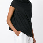 Top asimmetrico in nero Junya watanabe - donna 
