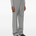 Pantaloni 140 in grigio jil sander - donna 