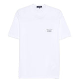 T-shirt con logo in bianco Comme des garcons homme - uomo 