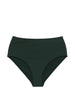 High-waisted bikini Remember in green