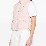 Gialet trapuntato bios in rosa Moncler - donna 