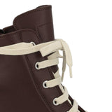 Sneakers con lacci in marrone Rick owens - donna 