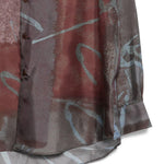 Camicia valentino con stampa multicolor costumein - uomo 