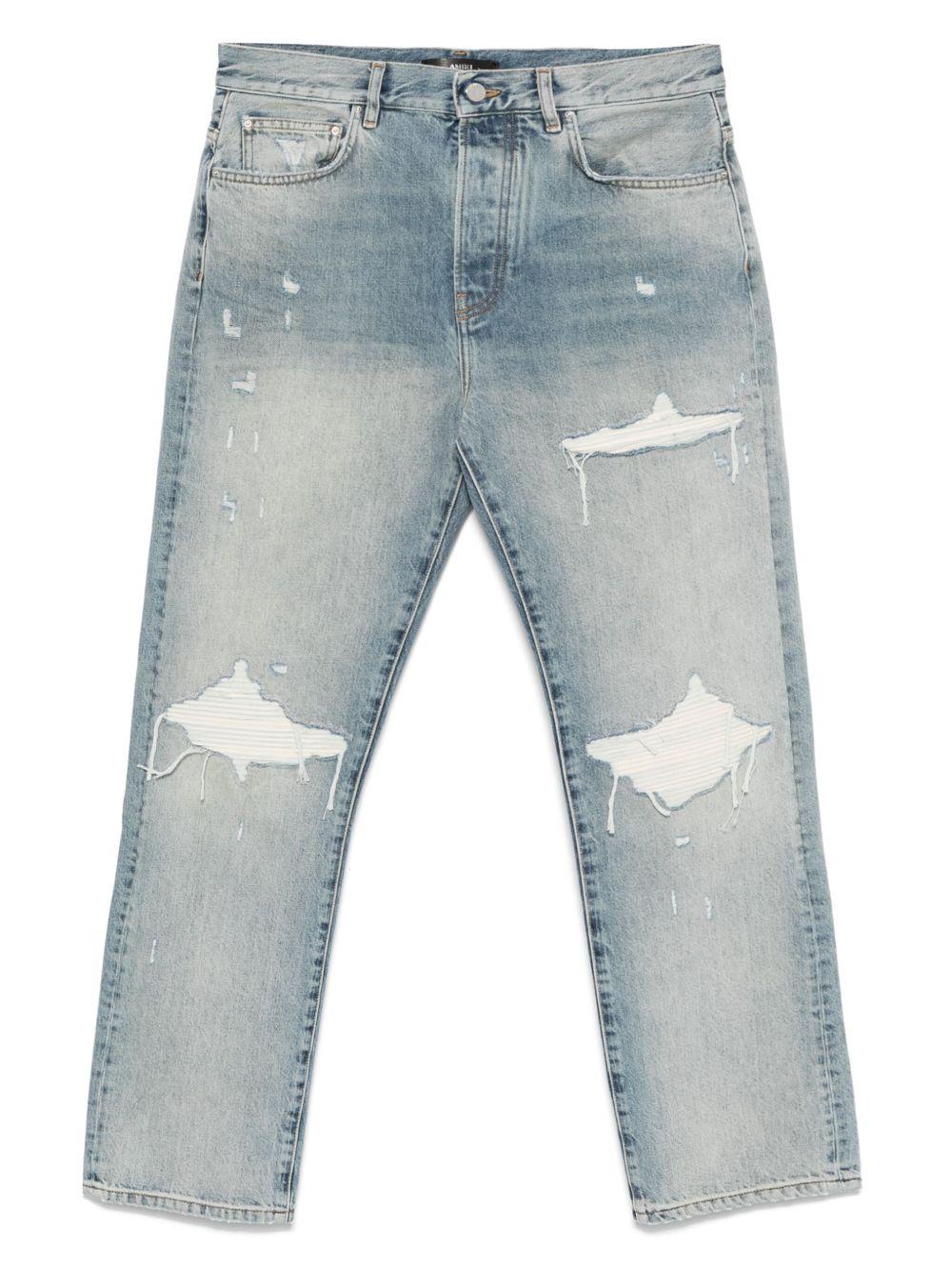 Jeans di cotone in blu Amiri - uomo 