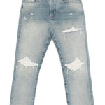 Jeans di cotone in blu Amiri - uomo 