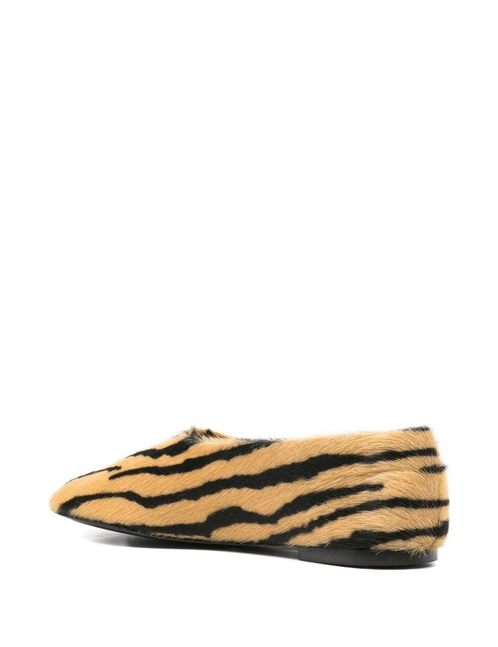 Ballerine glove con stampa animalier in marrone Proenza schouler - donna 