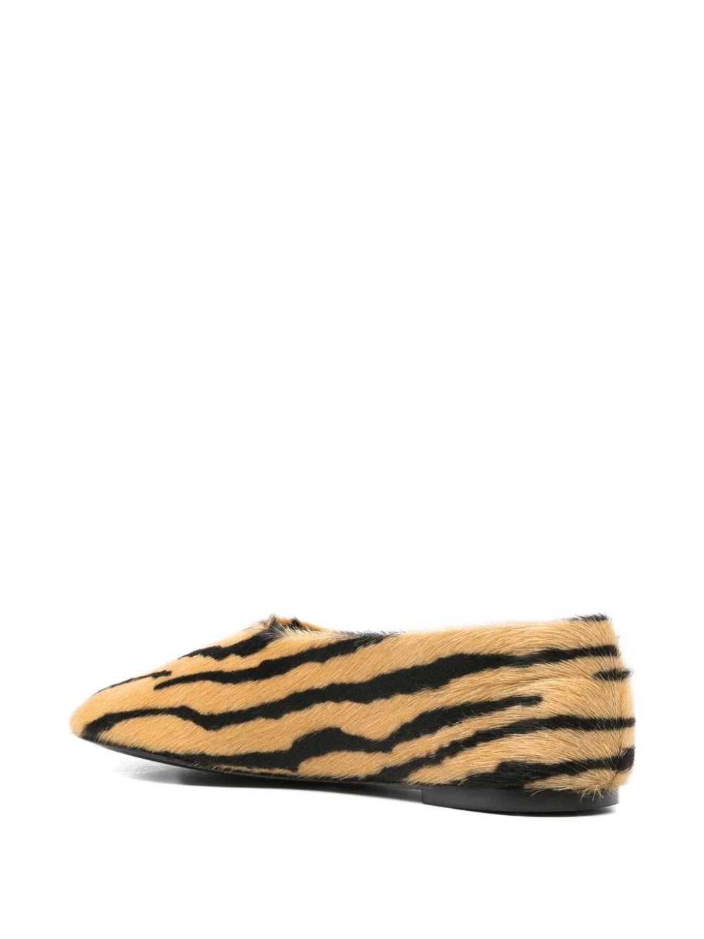 Ballerine glove con stampa animalier in marrone Proenza schouler - donna 