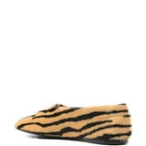 Ballerine glove con stampa animalier in marrone Proenza schouler - donna 